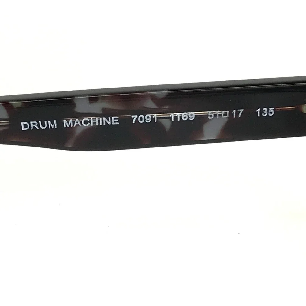 Arnette Eyeglasses Frames Drum Machine 7091 1169 Gray Tortoise Blue 51-17-135